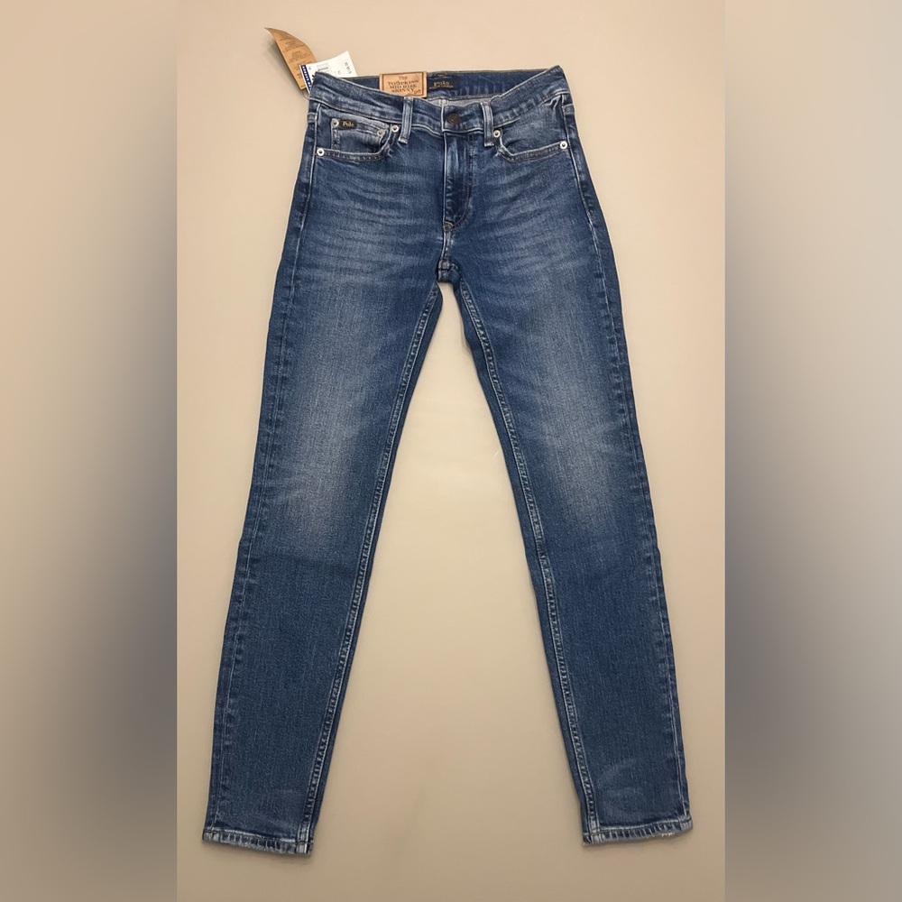 BNWT Polo Ralph Lauren Tompkins Mid Rise Skinny Jeans
